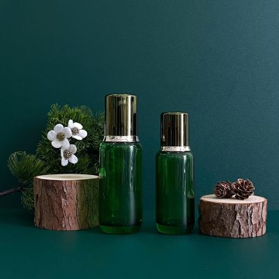 Chai tinh dầu thủy tinh xanh lá 50 & 100ml tiện lợi