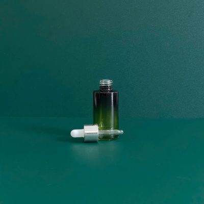 Thông số chai serum thủy tinh xanh vai vuông với dung tích 50ml chuyên dụng