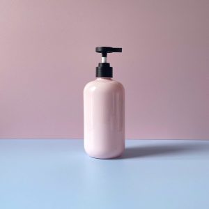 Chai pet hong voi nhan den nham 500ml 7